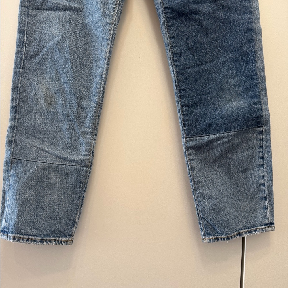 Gap, Patchwork Straight Jeans - image 7